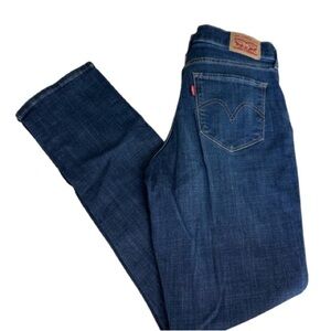 CLEARANCE - Levi's Classic Straight, High Rise, Skinny Blue Jeans